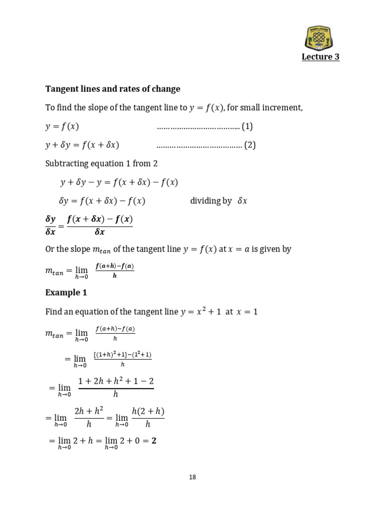 Differentiation of Single Variable Functions | PDF | Derivative | Equations