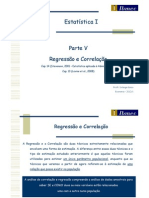 07 Estatística I 2012 1 Economia - Regressão e Correlação