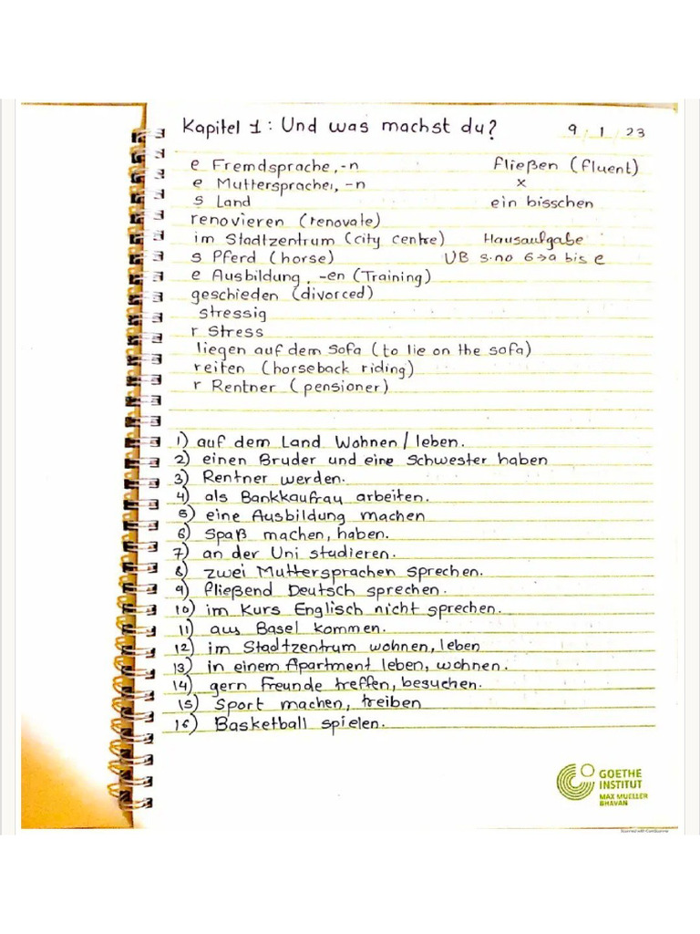 German A2 Notes by ???????? ???? | PDF