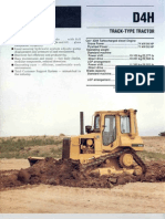 Manual de Bulldozer 1989 CAT D4H