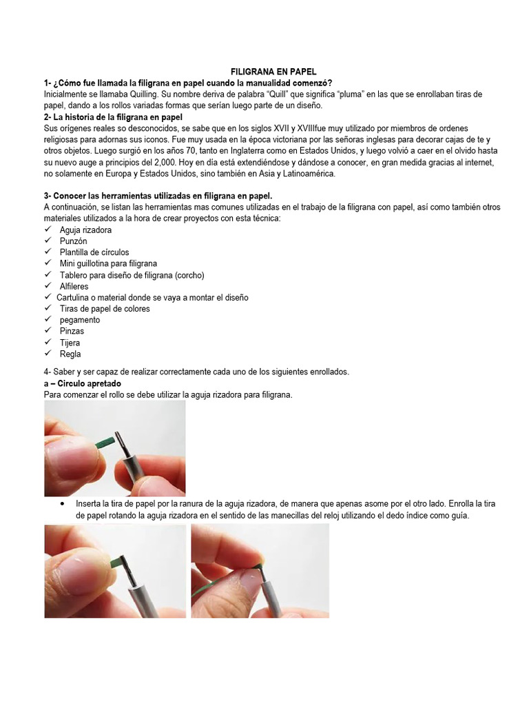 Filigrana en Papel | PDF | Papel