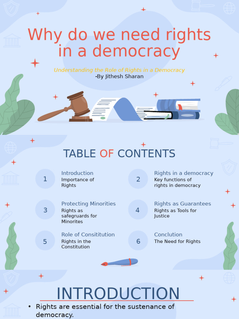 Essential Rights in Democracy Explained | PDF | Democracy | Political ...