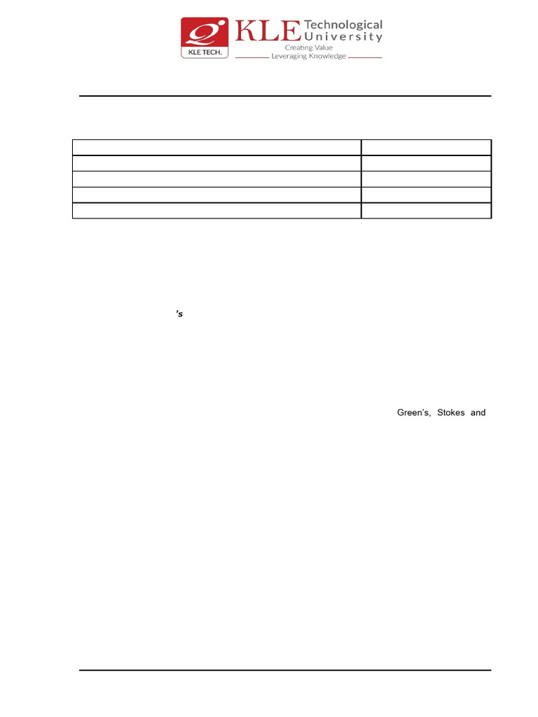 Multivariable Calculus Course Plan 2020-21 | PDF | Derivative ...