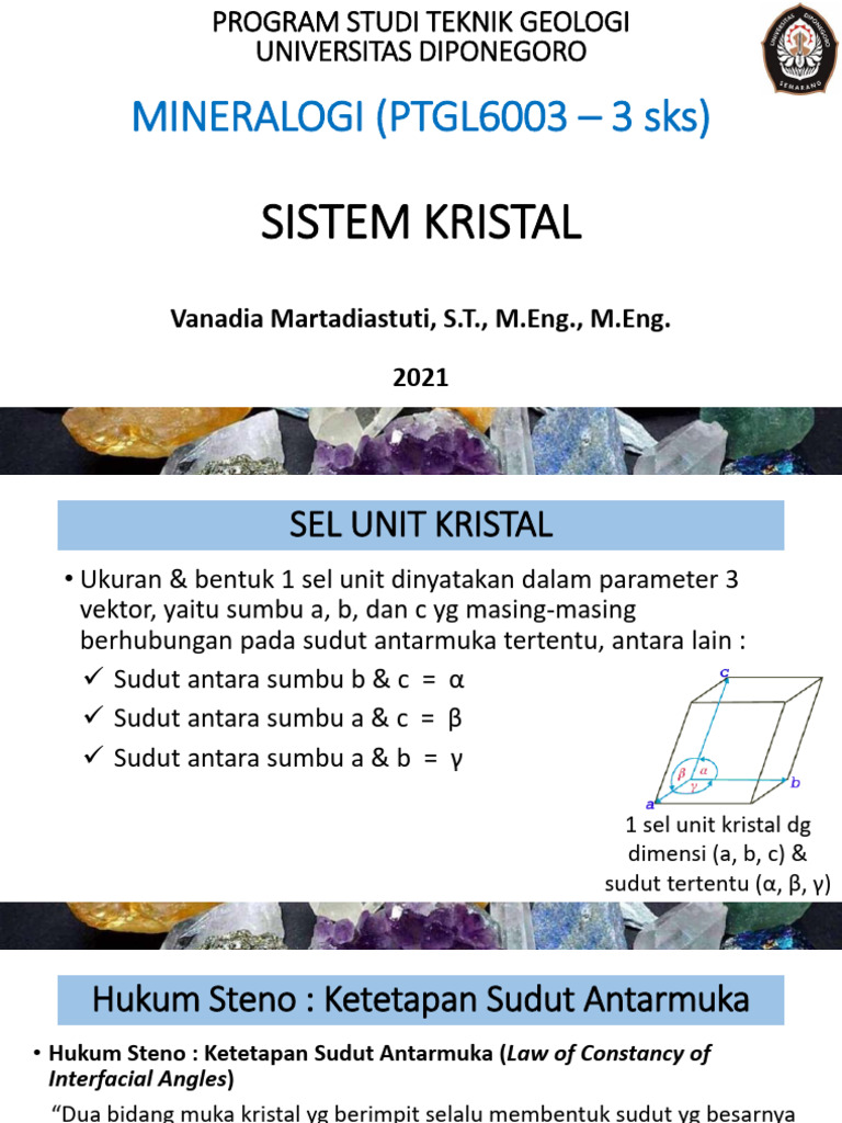 3. Sistem Kristal | PDF