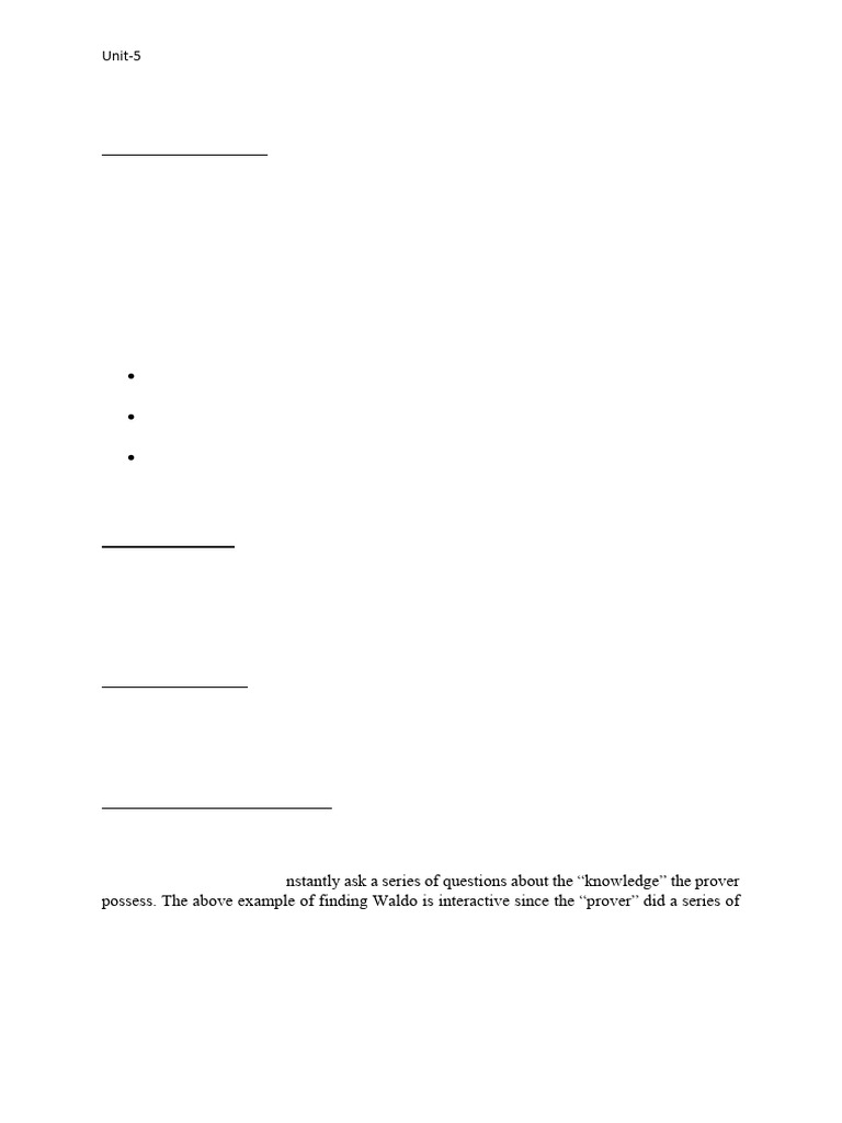 Unit 5 Ecs814 | PDF | Computer Security | Security