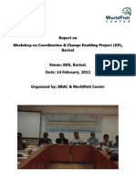 Report on Barisal Workshop
