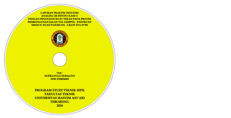 CD - Label Unhasy Kuning | PDF