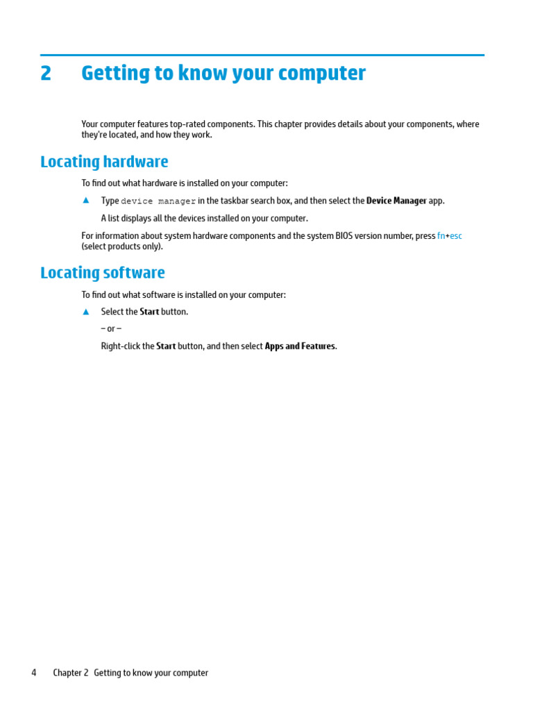 Understanding Your Computer's Hardware and Software | PDF