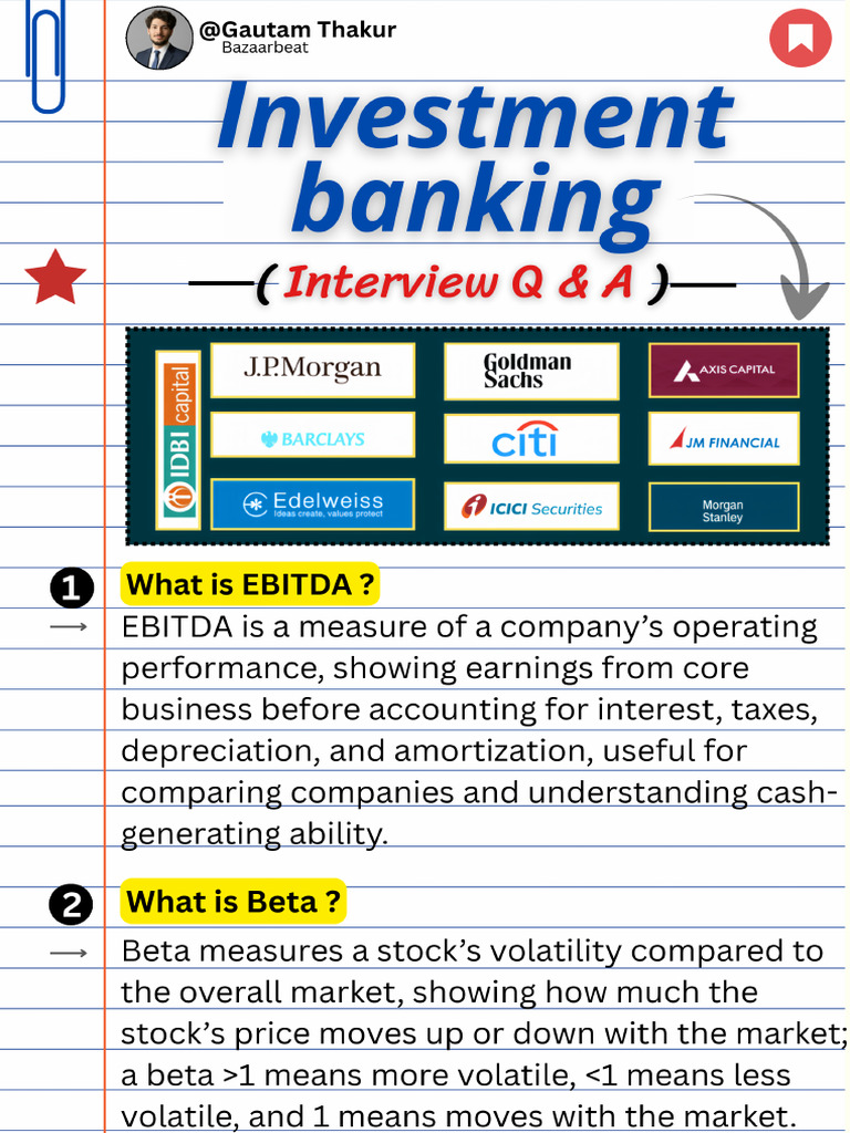 IB - Most Common Interview Questions? | PDF
