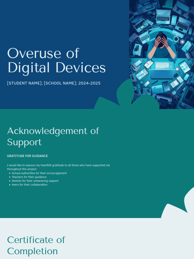 Visual Reference: Impact Of Digital Device Overuse Pdf Social Psychology