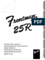 Frontman 25R Manual