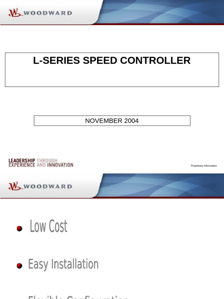 L-Series Speed Controller Specifications | PDF