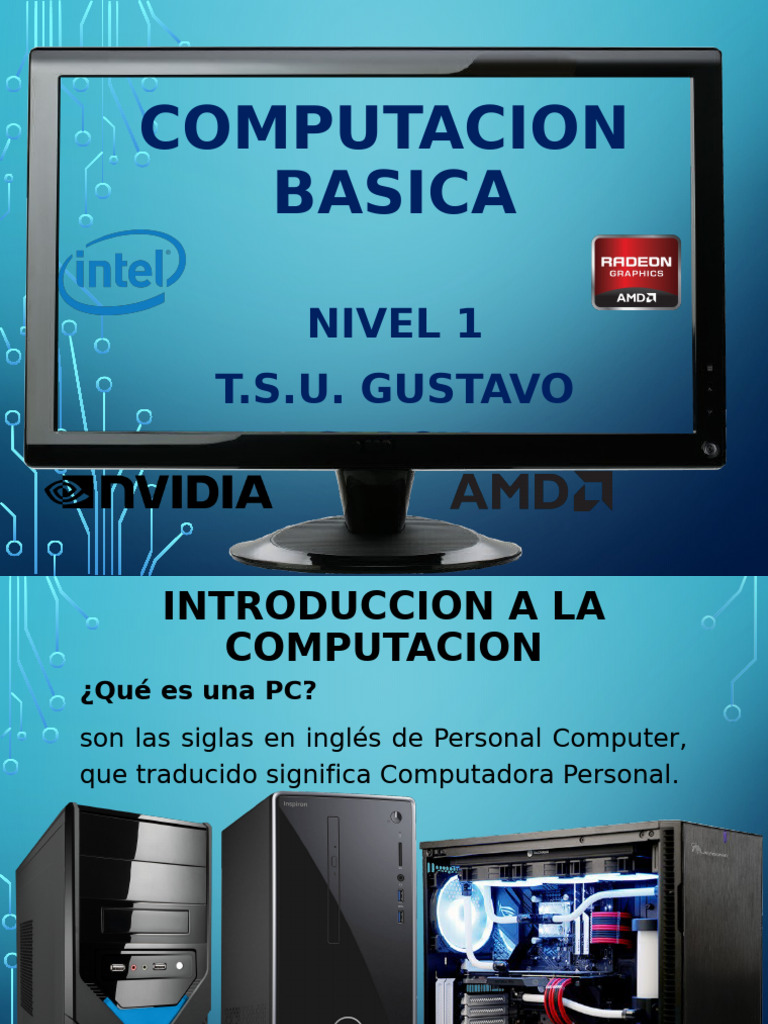 Introducción a la Computación Básica | PDF | Hardware de la computadora ...