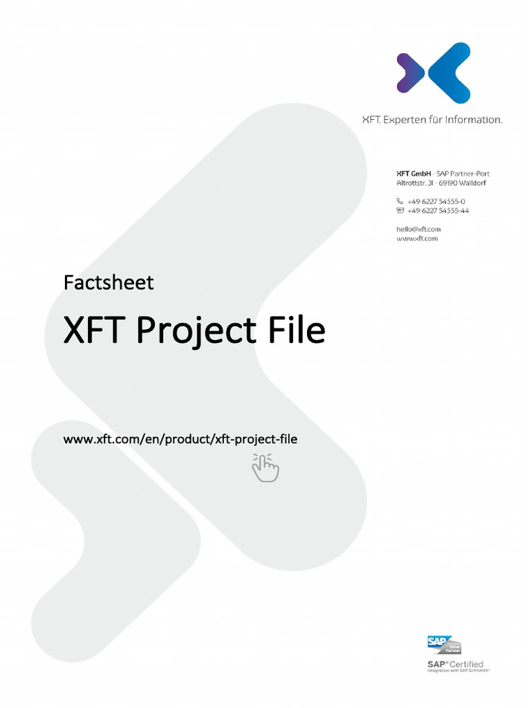 XFT Project File: SAP Project Management Tool | PDF | Project ...