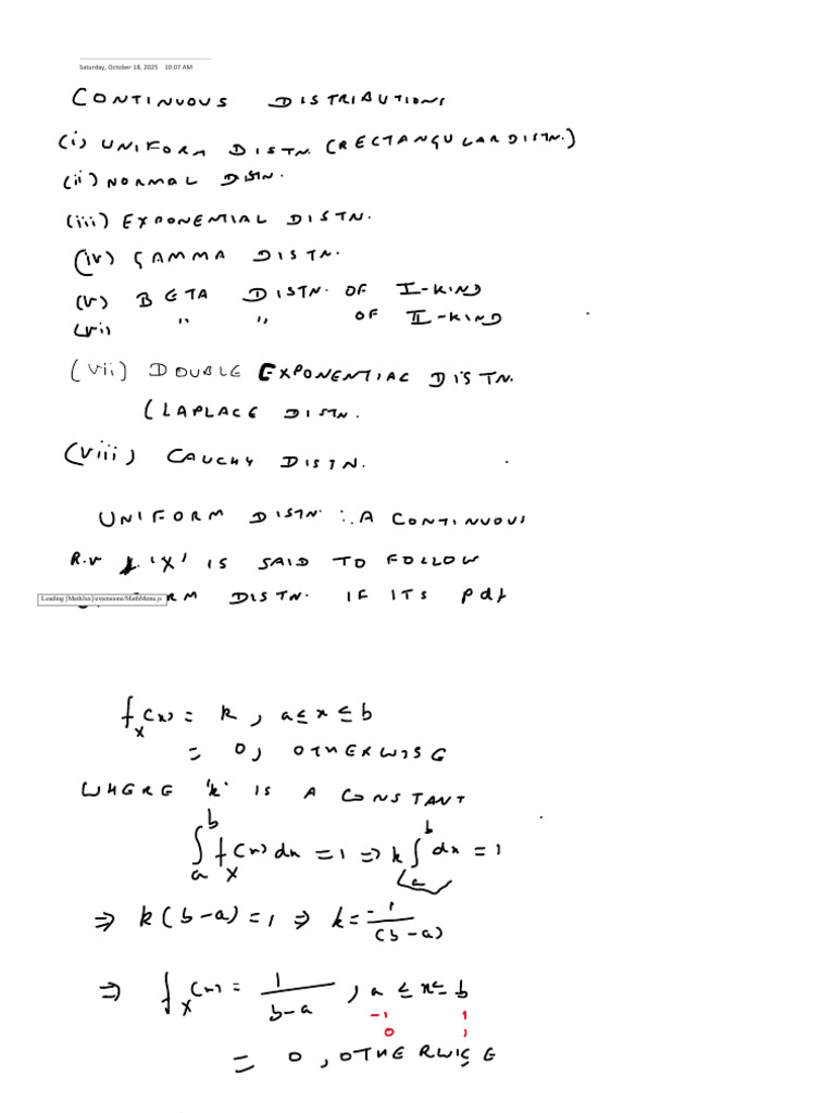Some Standard Continuous Distributions | PDF