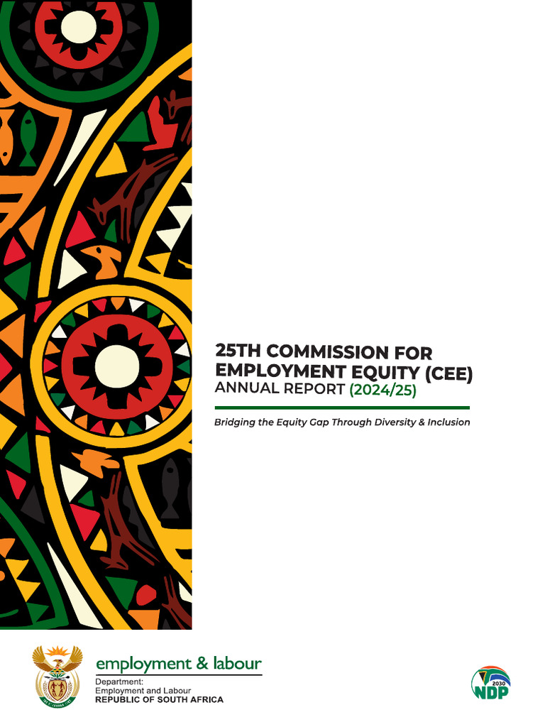 25th Employment Equity Annual Report | PDF | Employment | Affirmative ...