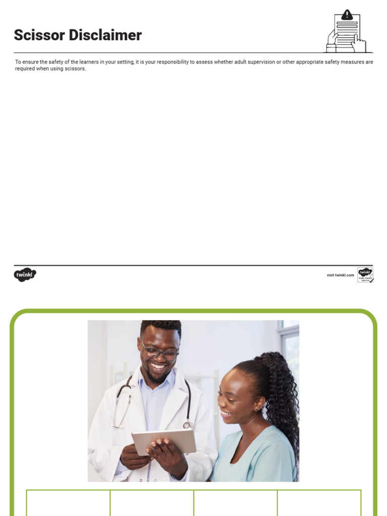 Scissor Safety Guidelines for Learners | PDF