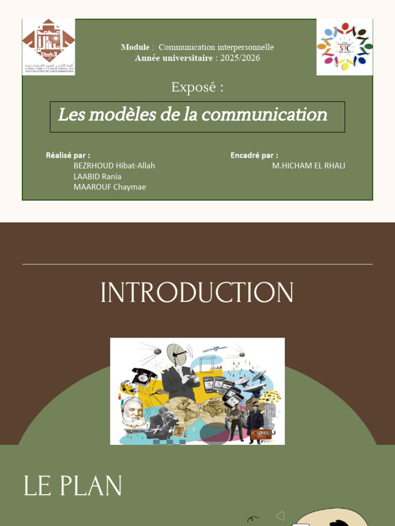 Modèles de communication interpersonnelle | PDF | la communication ...