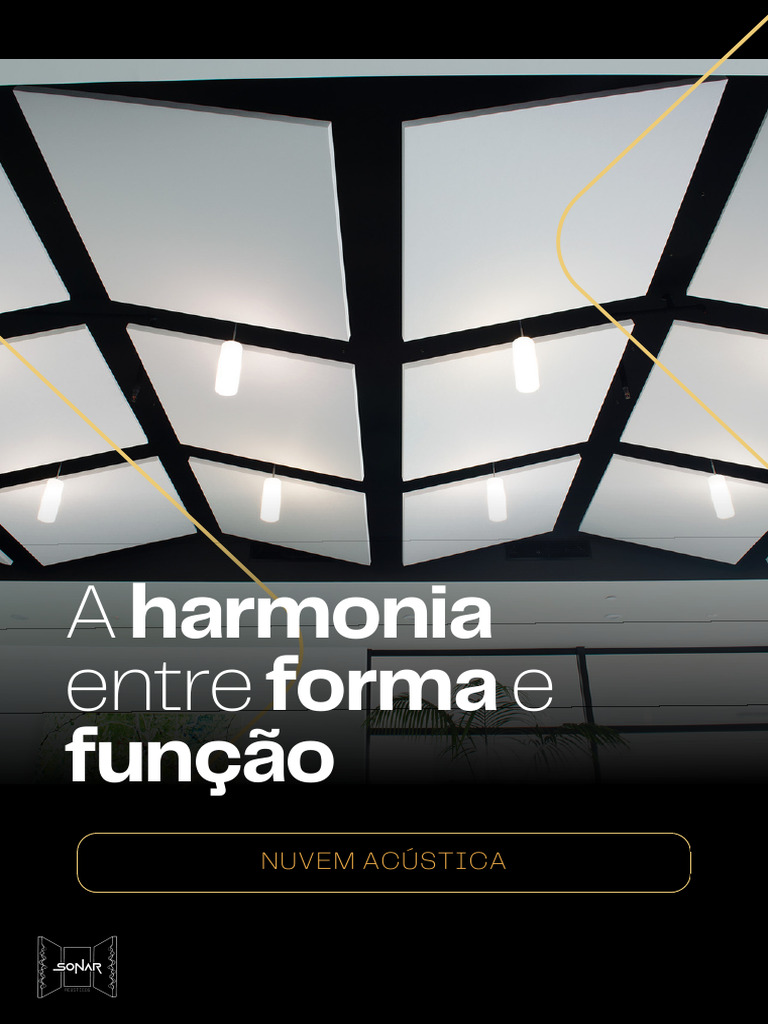 Nuvem Acústica: Conforto e Design | PDF | Acústica | Computação em nuvem