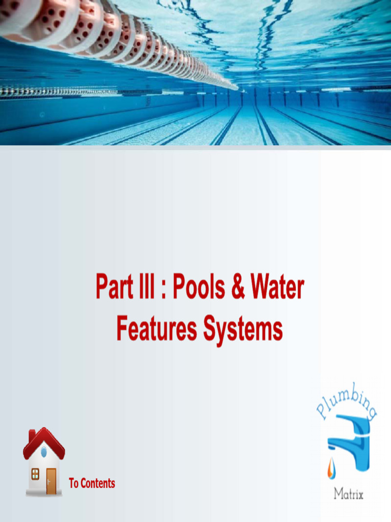 Comprehensive Guide to Swimming Pools | PDF | Filtration | Swimming Pool