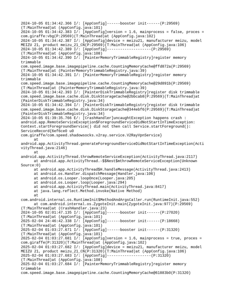 Logs | PDF | Computer Data | Computer Architecture