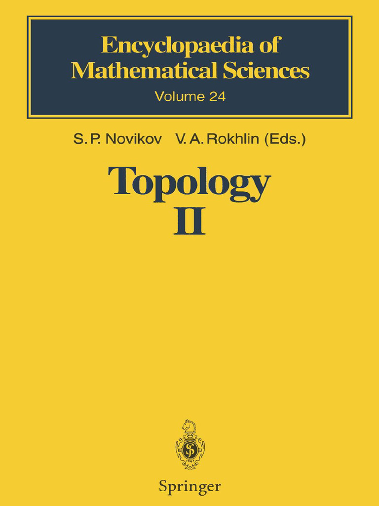 Topology II: Homotopy and Homology | PDF | Geometry | Topological Spaces
