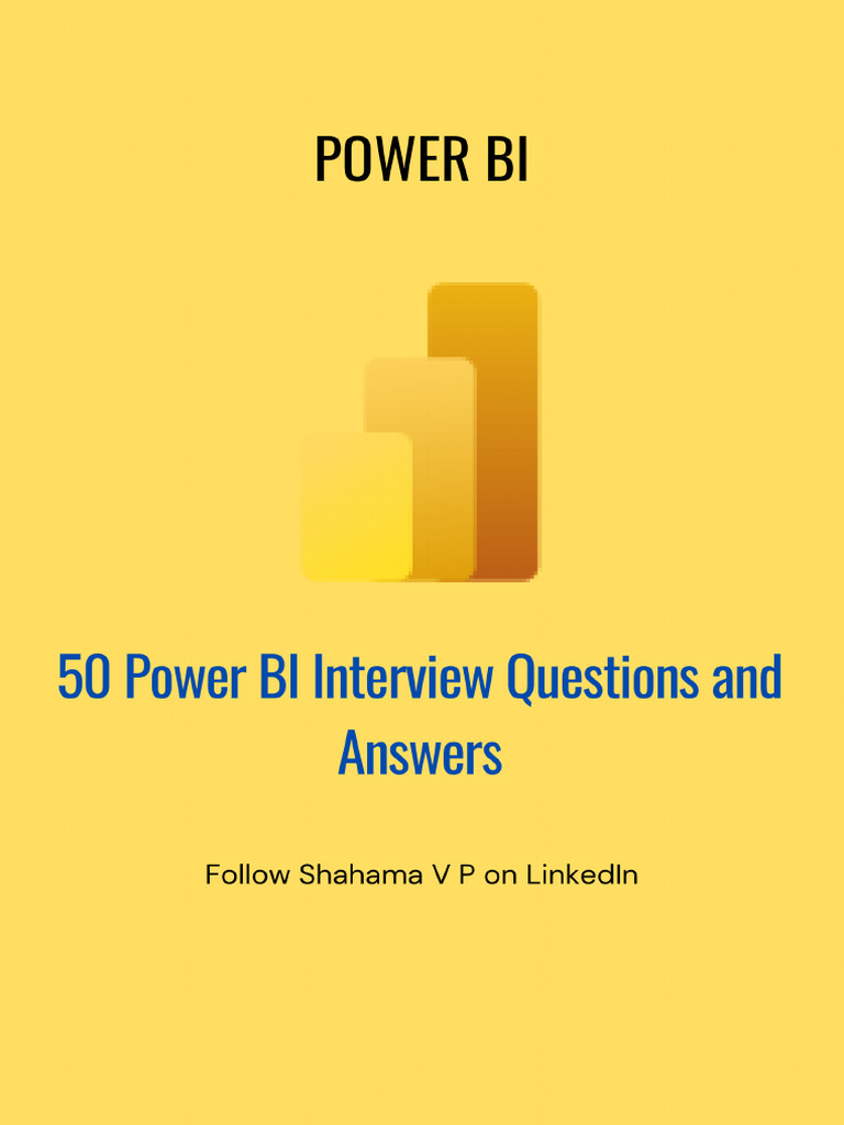 POWER BI Interview Questions 1760964453 | PDF