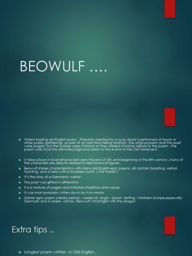 Best Lines in Beowulf: Grendel's Perspective, image size:768x1024
