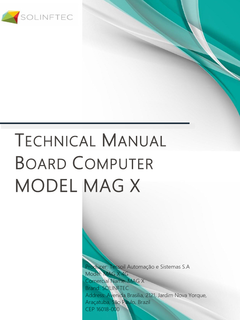 MAG X 4G Board Computer Manual | PDF | Microcontroller ...