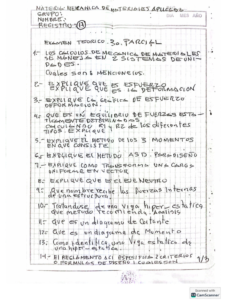 EXAMEN 3er Parcial 23300640 | PDF