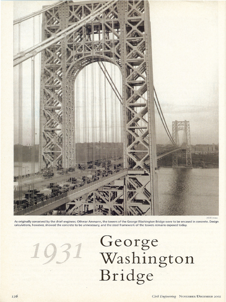 George Washington Bridge | PDF