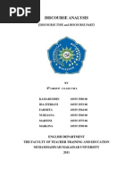 Download Discourse Analysis Makalah by amhar-edsa-3928 SN95397976 doc pdf