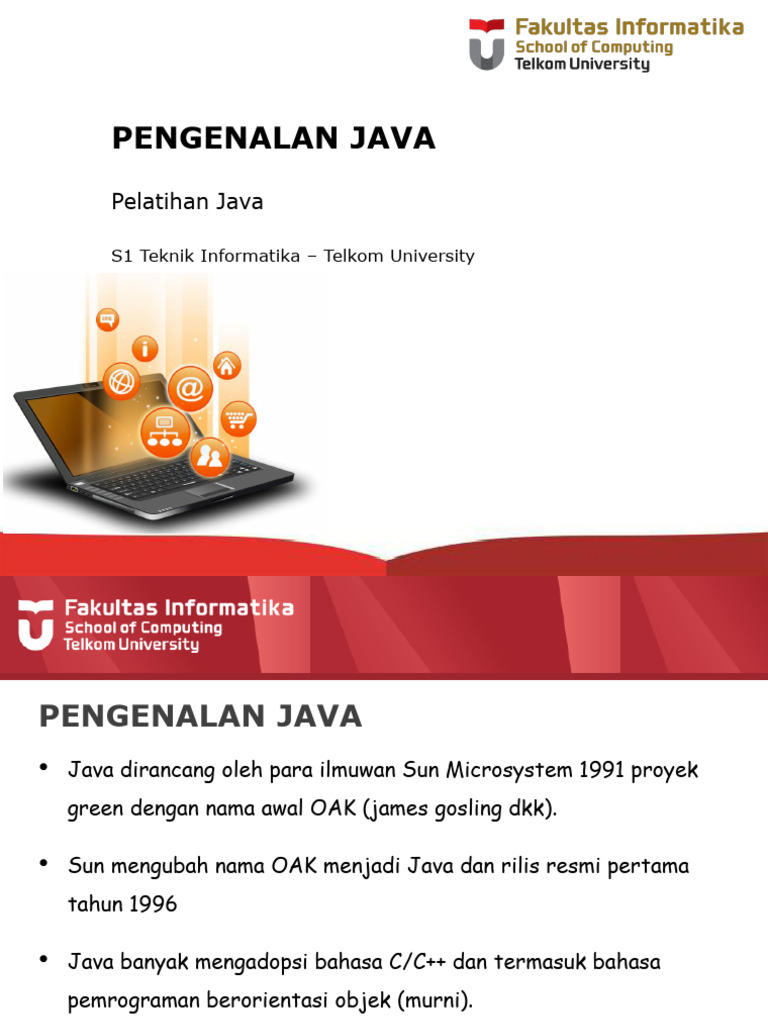 Pengenalan Dasar Pemrograman Java | PDF