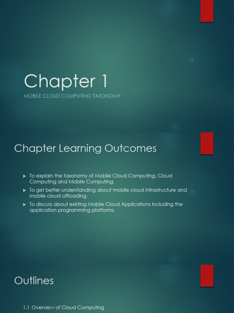Mobile Cloud Computing Taxonomy Overview | PDF | Cloud Computing ...