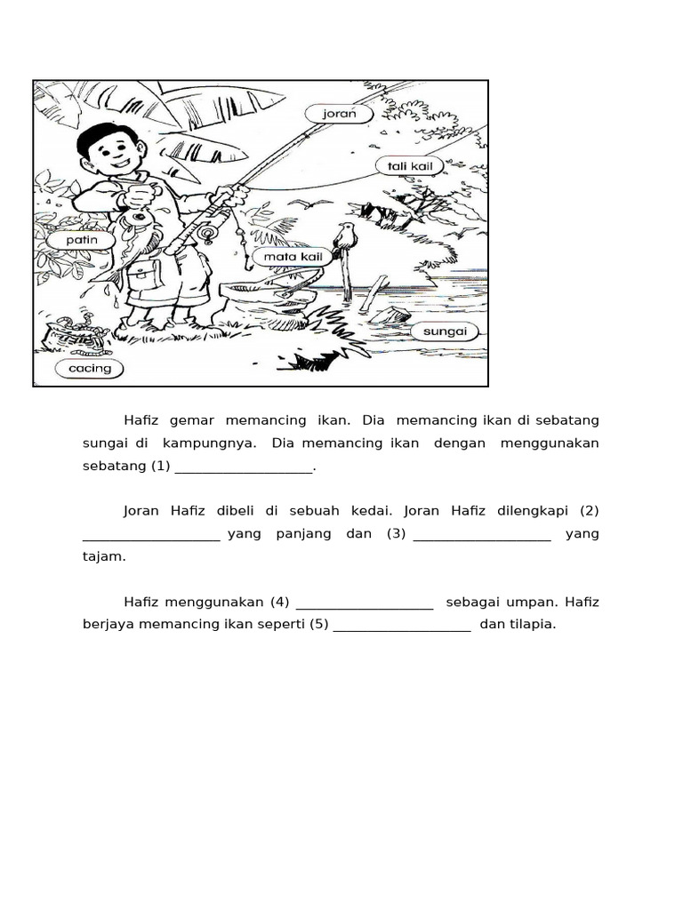Isi Tempat Kosong Bergambar | PDF