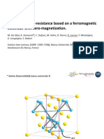 Tunnel Magneto-Resistance Based On A Ferromagnetic Electrode With Zero-Magnetization