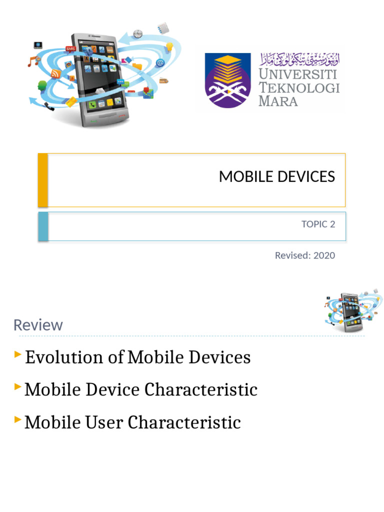 Mobile Device Characteristics and Taxonomy | PDF | Smartphone ...