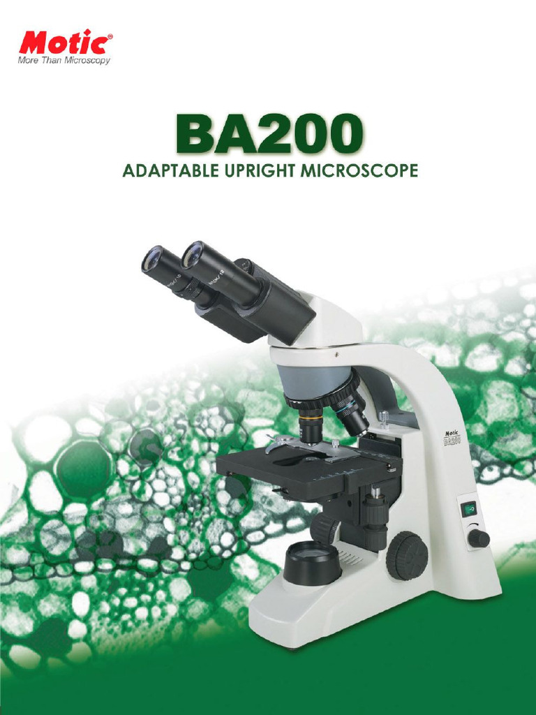 (Cat) Motic BA200 Microscope KatalogBA-200 | PDF