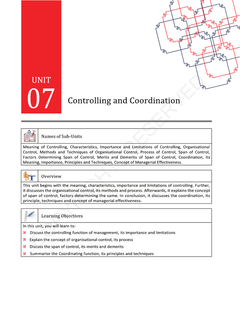 MBA Management Concepts and Practices 07 | PDF