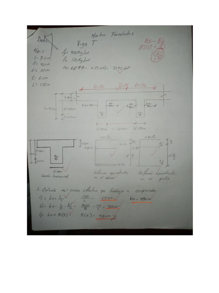 Viga T | PDF