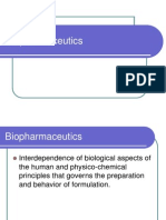 Biopharmaceutics - Physicochemical Parameters