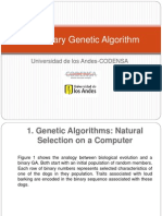 The Binary Genetic Algorithm: Universidad de Los Andes-CODENSA
