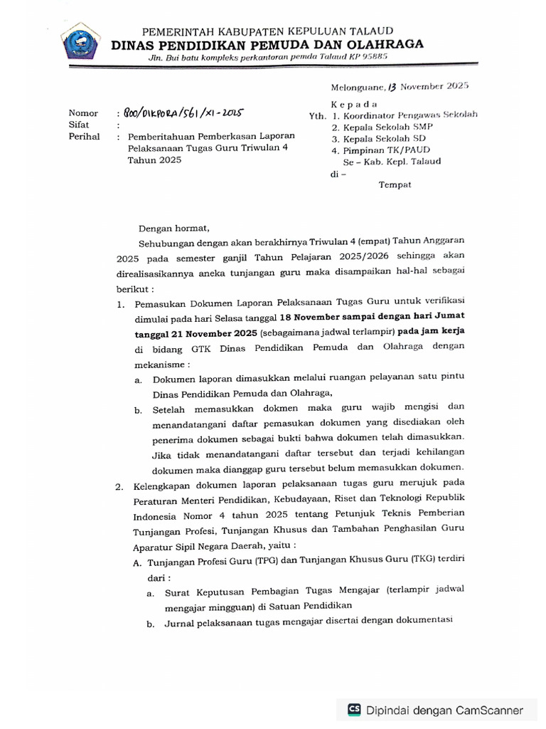 Pemberkasan Tri 4 | PDF