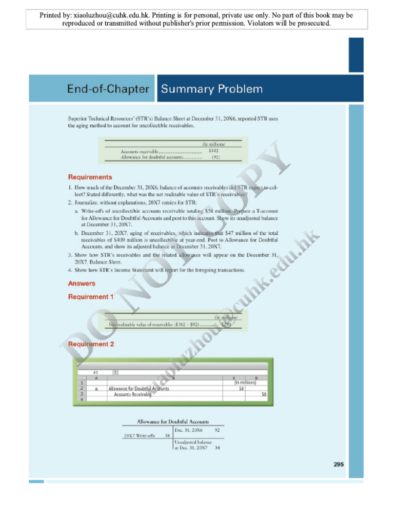 End of Chapter Question - CH5 | PDF