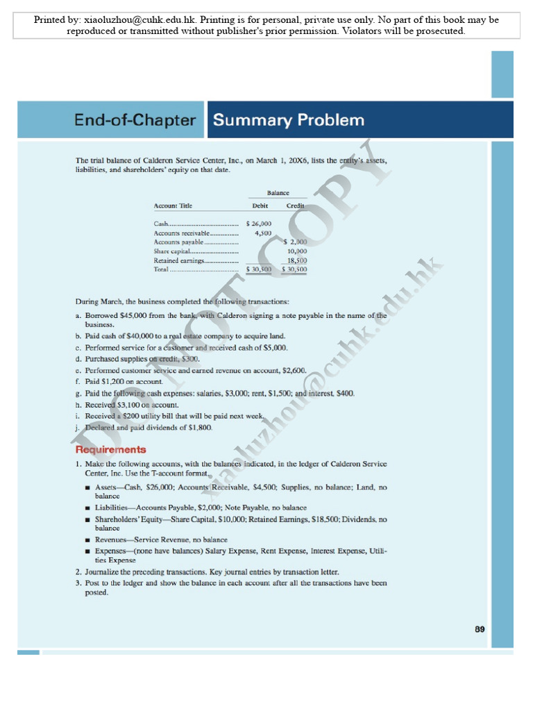 End of Chapter Question - CH2 | PDF