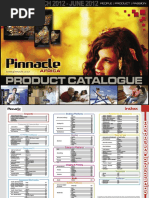 Pinnacle Product Guide Autumn 2012