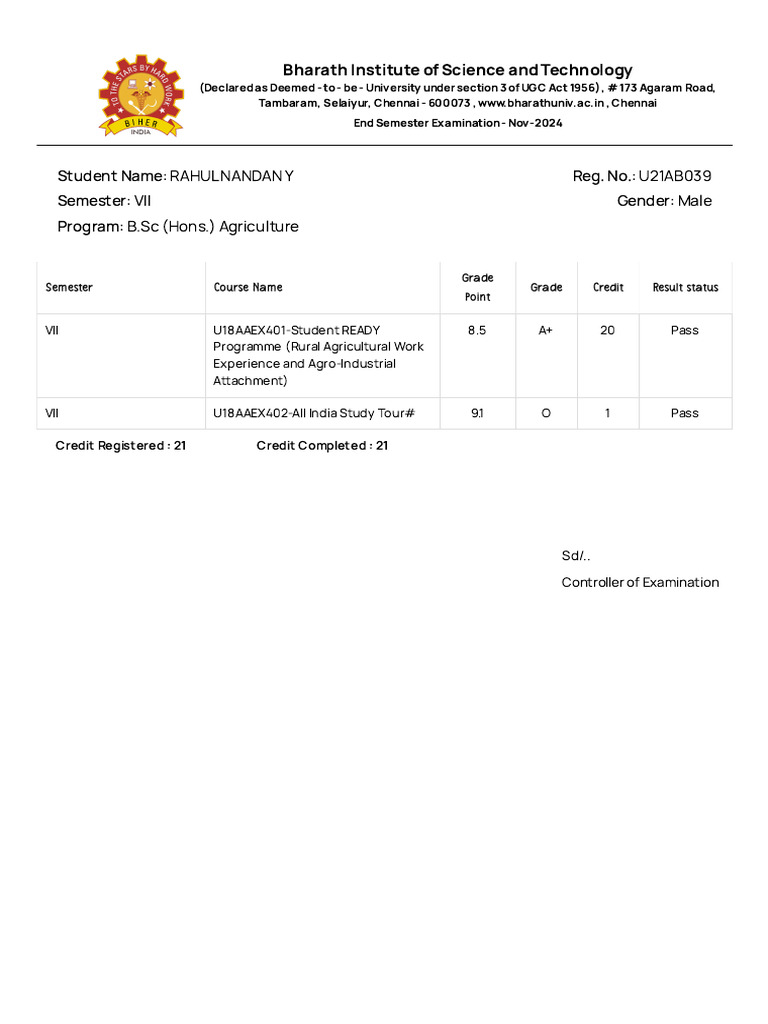 Sem 7 | PDF