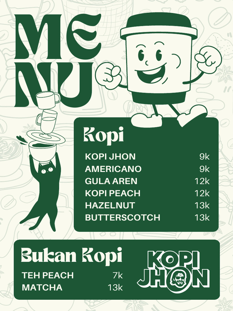 Menu Baraw Jhon | PDF
