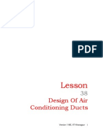 Design of Air Conduction Duct