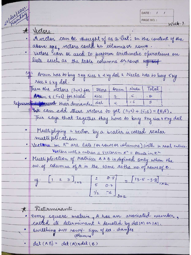 Week 1-11 Maths 2 - Compressed | PDF